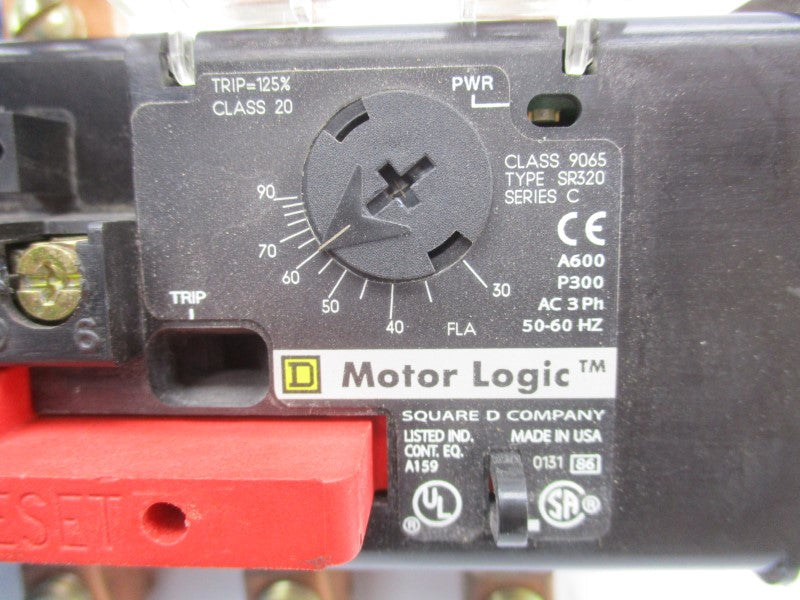 SQUARE D 9065SR320 SER. C 30-90A UNMP