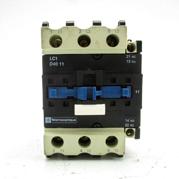 TELEMECANIQUE LC1D4011G6 120V (AS PICTURED) UNMP