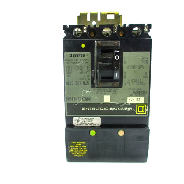 SQUARE D FA34020 SER. 2 480VAC 20A (GREY) UNMP