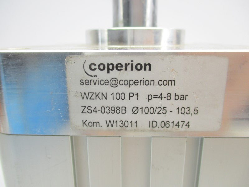 COPERION WZKN100PI ZS4-0398B 061474 UNMP