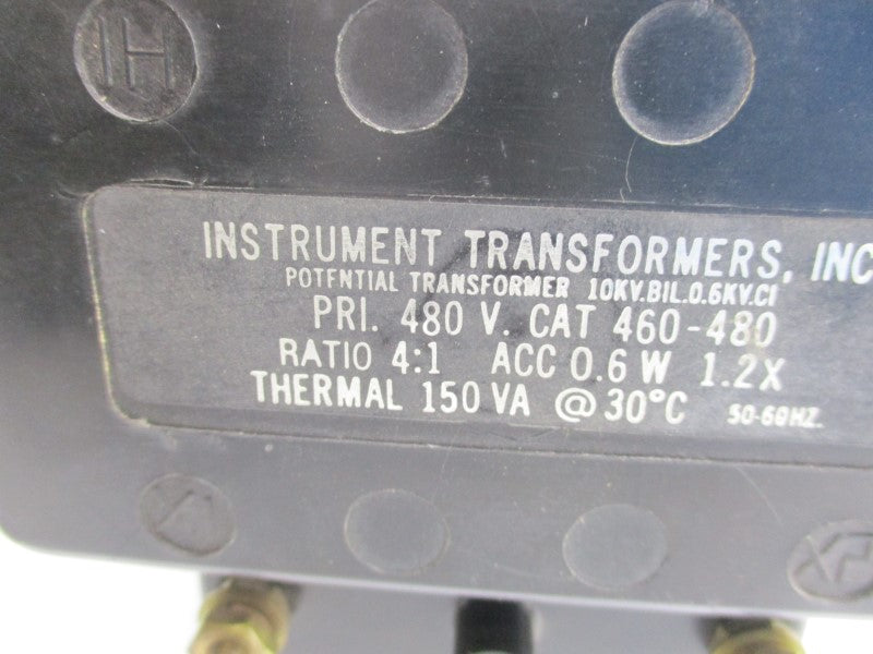 INSTRUMENT TRANSFORMERS 460-480 480V UNMP