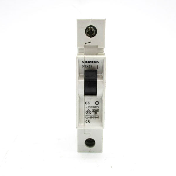 SIEMENS 5SX21C6 230/400V 6A UNMP