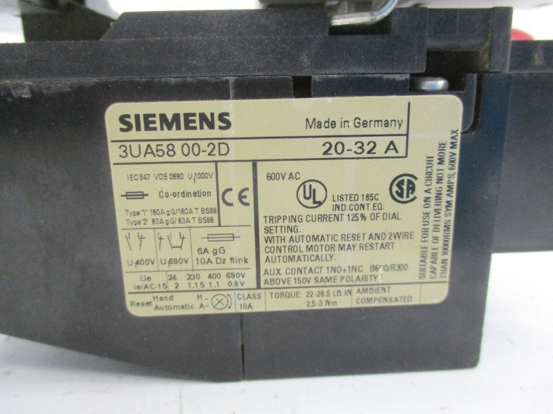 SIEMENS 3TF4622-0AK61 110/120V 45A UNMP