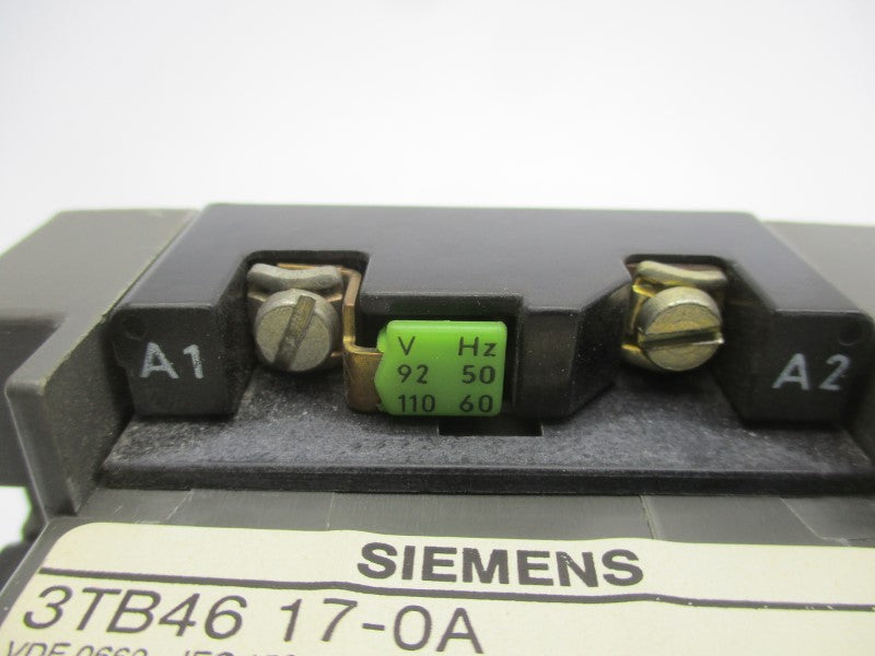 SIEMENS 3TB4617-0A 92/110V 80A UNMP