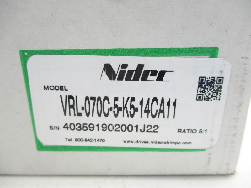 NIDEC VRL-070C-5-K5-14CA11 NSMP