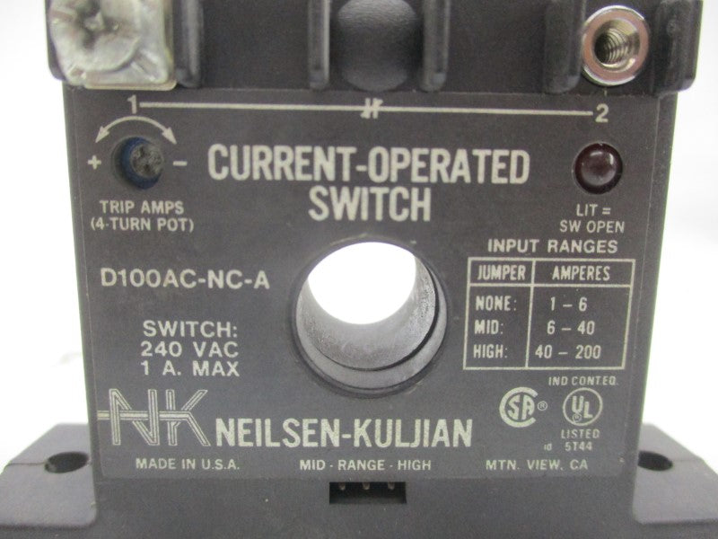 NEILSEN KULJIAN D100AC-NC-A 240VAC 1A UNMP
