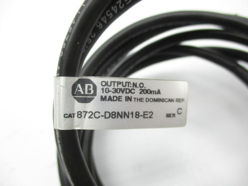 ALLEN BRADLEY 872C-D8NN18-E2 SER. C 10-30VDC UNMP