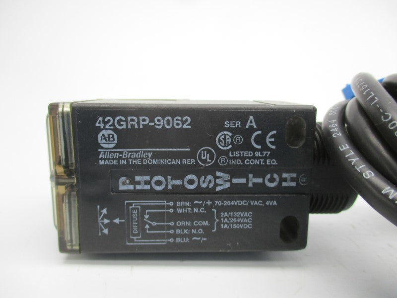 ALLEN BRADLEY 42GRP-9062 SER. A 70-264VAC/DC 1A UNMP