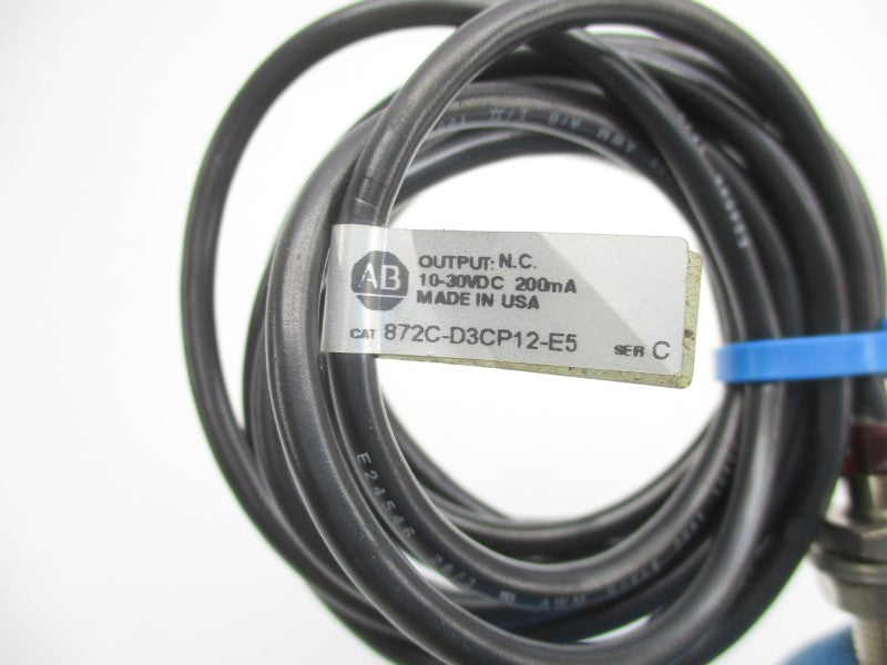 ALLEN BRADLEY 872C-D3CP12-E5 SER. C 10-30VDC UNMP