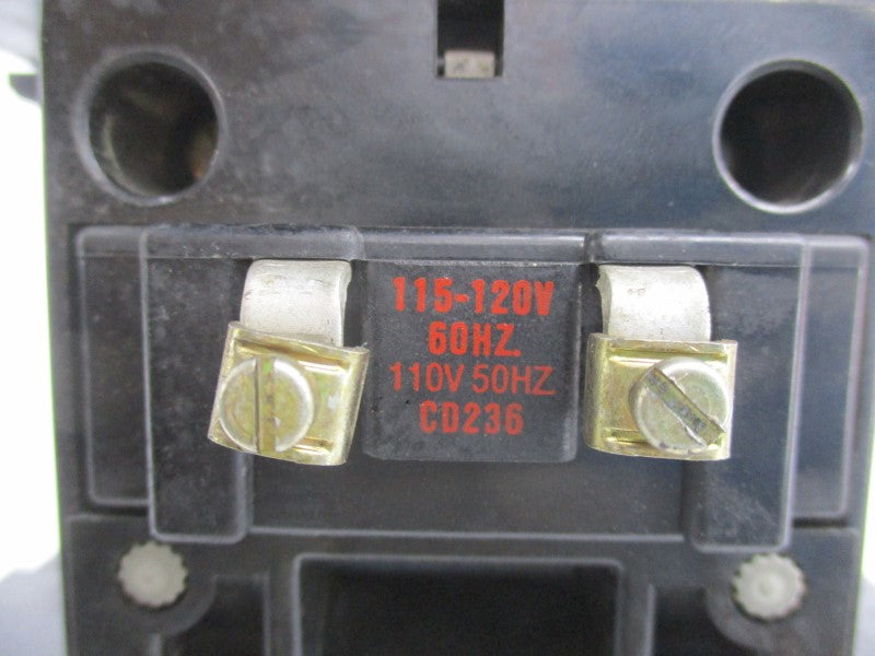 ALLEN BRADLEY 505-DOD SER. B 110/115-120V 90A (AS PICTURED) UNMP