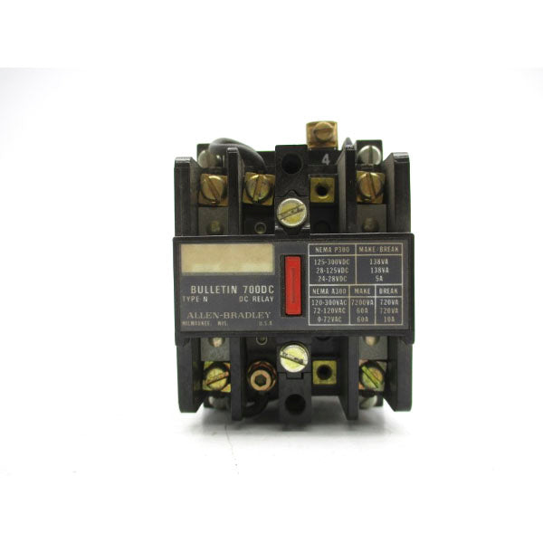 ALLEN BRADLEY 700DC-NT200Z24 SER. C 24VDC UNMP