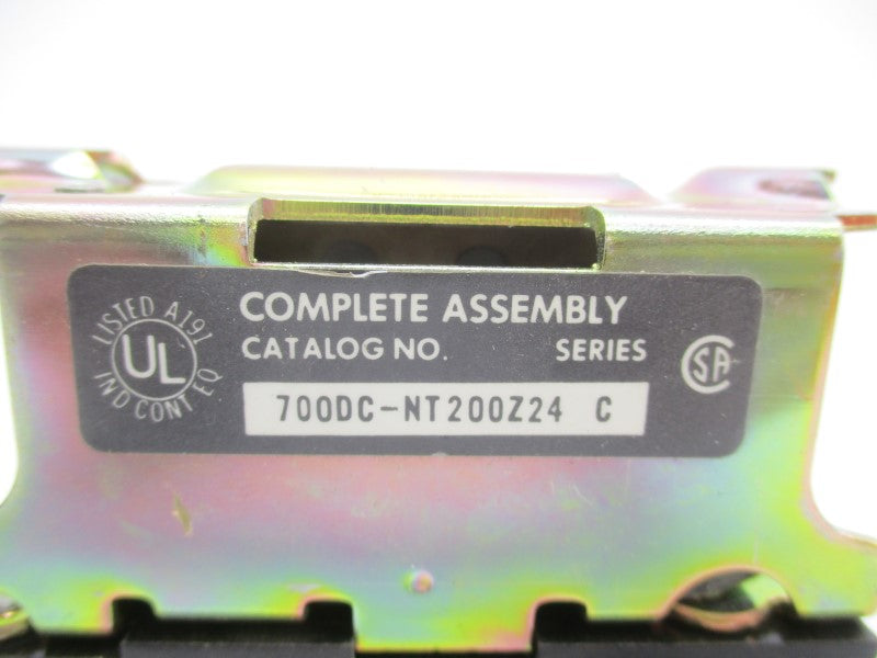 ALLEN BRADLEY 700DC-NT200Z24 SER. C 24VDC UNMP