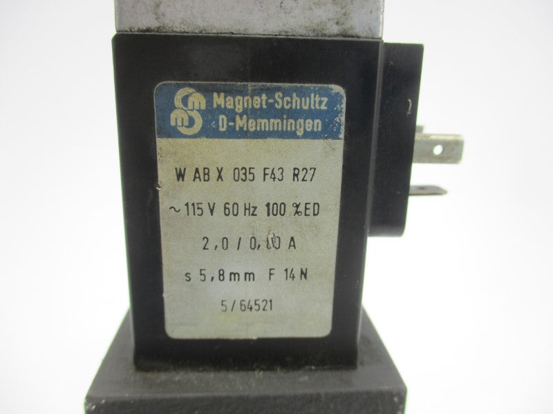 HYDRAULIK WEE43S06C1 115V 2.0/0.80A UNMP