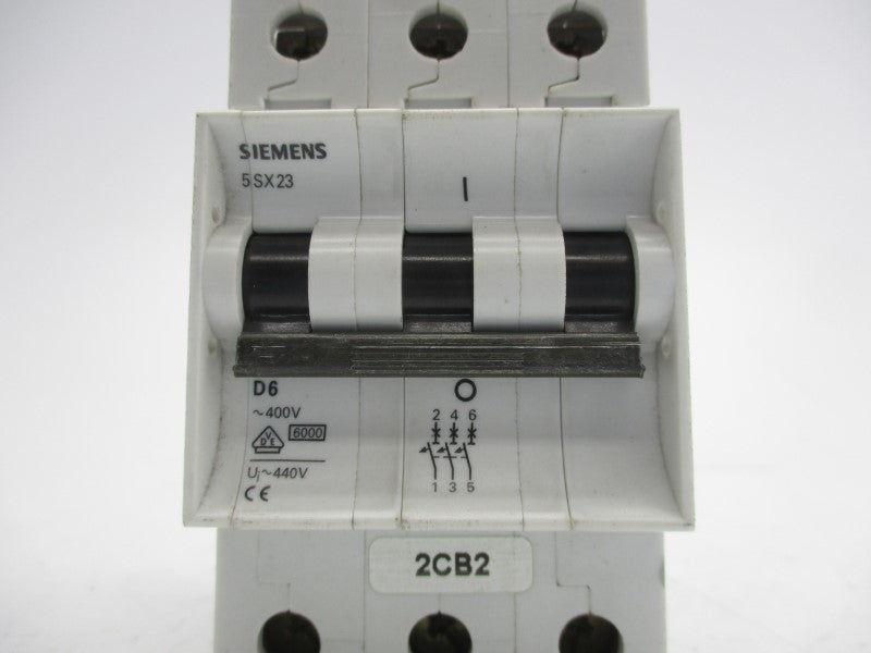 SIEMENS 5SX23D6 400/440V 6A UNMP