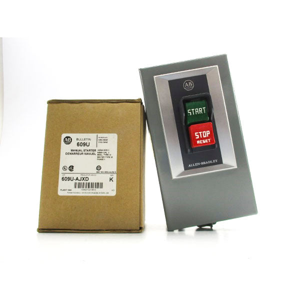 ALLEN BRADLEY 609U-AJXD SER. K 110/120V (BR/WH) NSMP