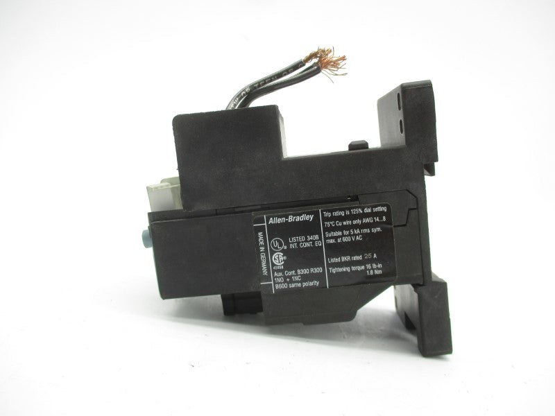 ALLEN BRADLEY 193-TAB40 SER. A 600VAC 2.4-4A UNMP