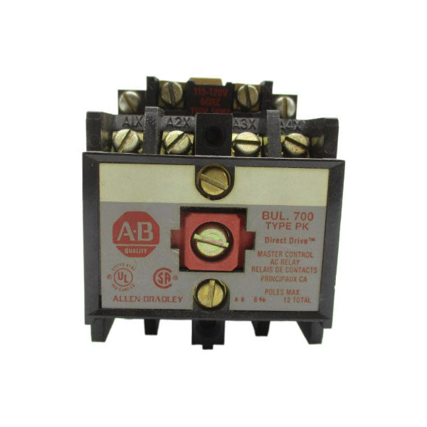ALLEN BRADLEY 700-PK600A1 SER. B 110/115-120V 60A UNMP