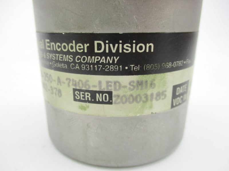BEI 924-01002-378 H25D-SS-250-A-7406-LED-SM16 5VDC UNMP