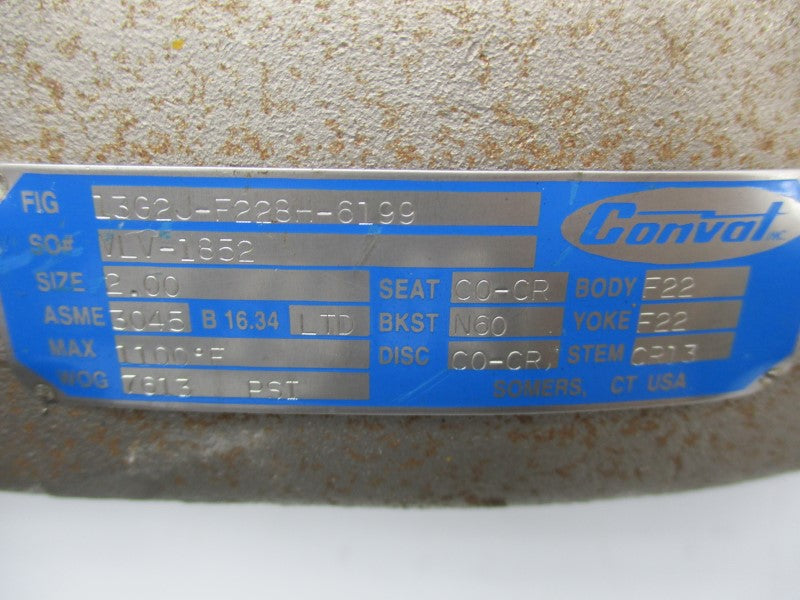 CONVAL 13G2J-F228H-6199 2" NSNP