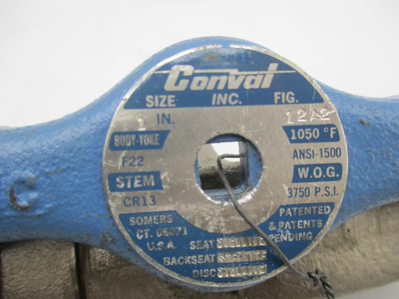CONVAL 12A2 3750PSI 1" NSNP