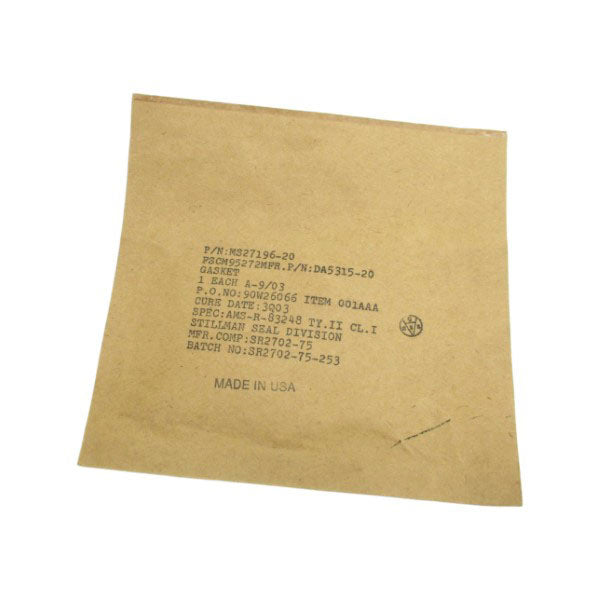 INDUSTRIAL MRO MS27196-20 NSFS