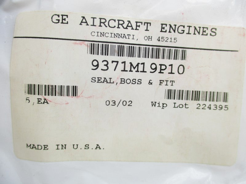 GE AIRCRAFT ENGINES 9371M19P10 NSMP