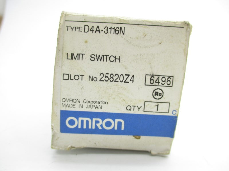 OMRON D4A-3116N 125VAC 2A NSMP