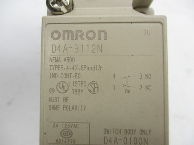 OMRON D4A-3112N 125VAC 2A NSMP