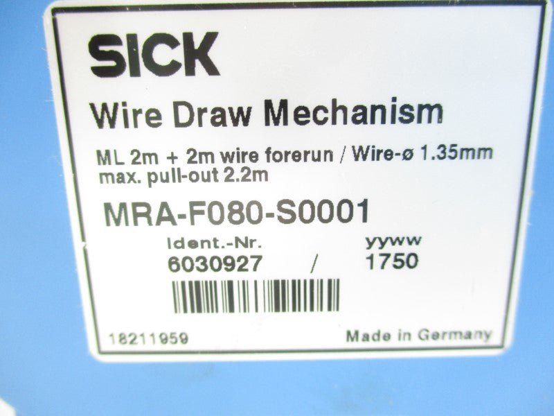 SICK MRA-F080-S0001 6030927 NSNP