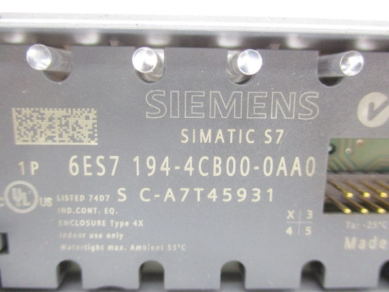 SIEMENS 6ES7194-4CB00-0AA0 UNMP