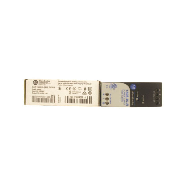 ALLEN BRADLEY 1606-XLB60E SER. B 100-240VAC 1.3-0.7A NSMP