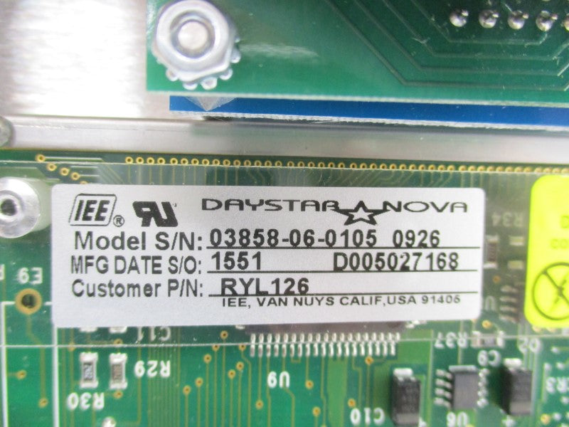 DAYSTARR NOVA 03858-06-0105 SSC-1500 NSNP