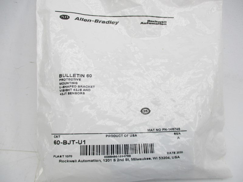 ALLEN BRADLEY 60-BJT-U1 SER. A NSMP