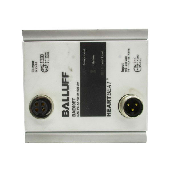 BALLUFF BAEPS-XA-1W-24-080-604 BAE00ET 100-240VAC 3.6-1.6A UNMP