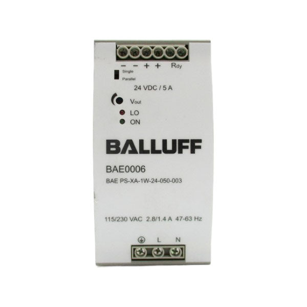 BALLUFF BAEPS-XA-1W-24-050-003 BAE0006 115/230VAC 2.8/1.4A NSNP