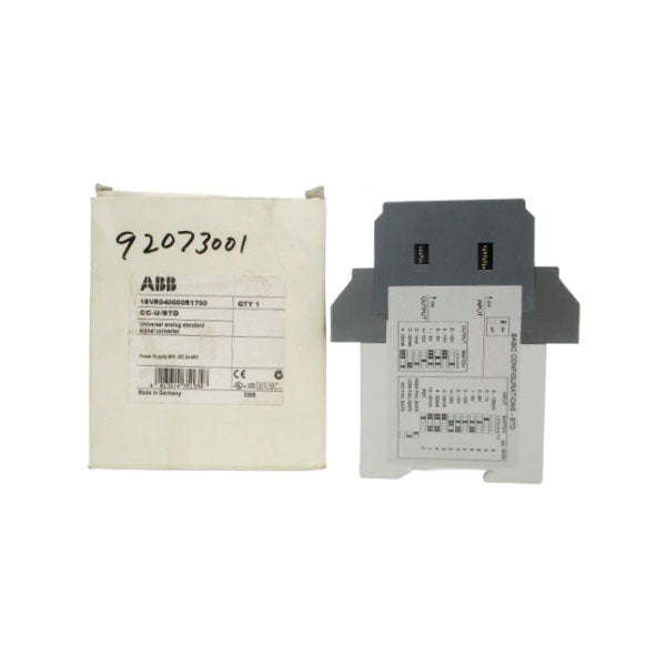ABB CC-U/STD 1SVR040000R1700 24-48VDC NSMP