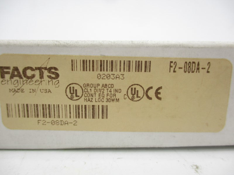 FACTS ENGINEERING F2-08DA-2 18-30VDC (NO DOOR) NSMP