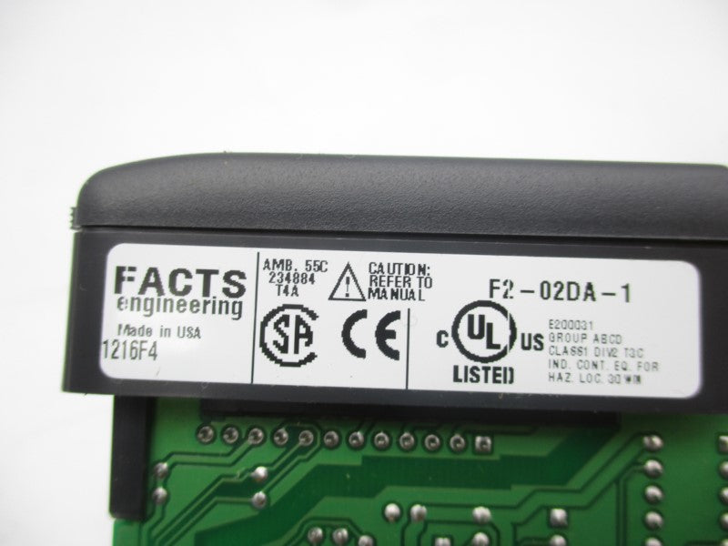 FACTS ENGINEERING F2-02DA-1 18-30VDC (NO DOOR) NSMP