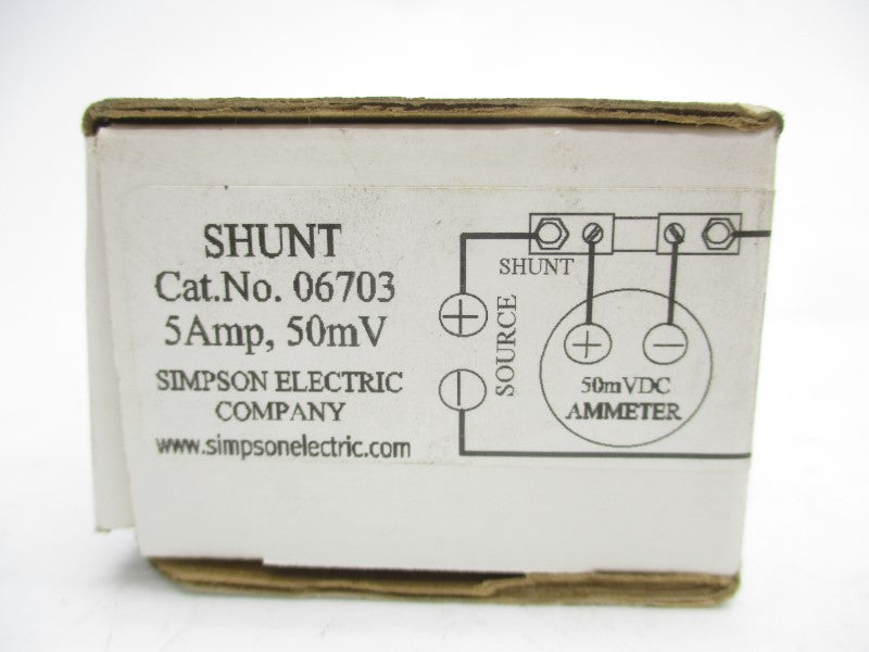 SIMPSON ELECTRIC 06703 5A NSMP