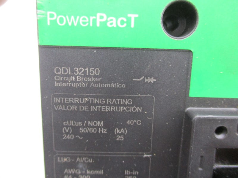 SCHNEIDER ELECTRIC QDL32150 240V 150A UNMP