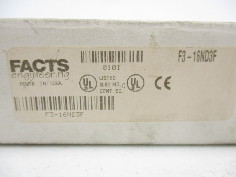 FACTS ENGINEERING F3-16ND3F 12-24VDC NSMP