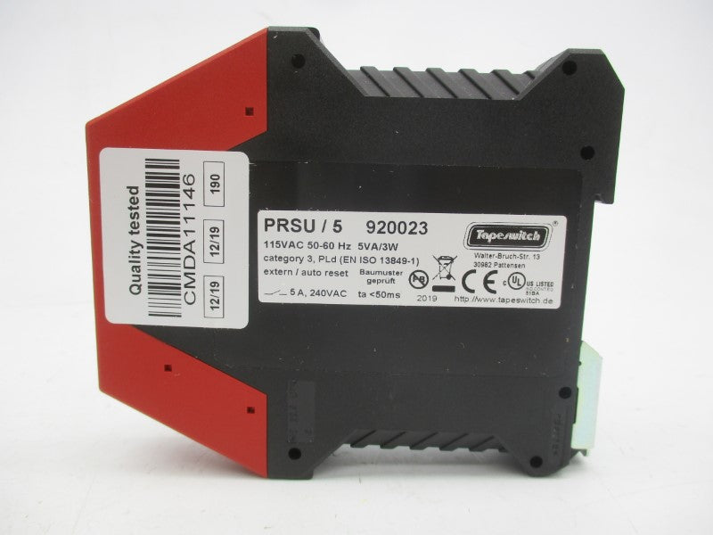 TAPESWITCH PRSU/5 920023 115VAC NSMP