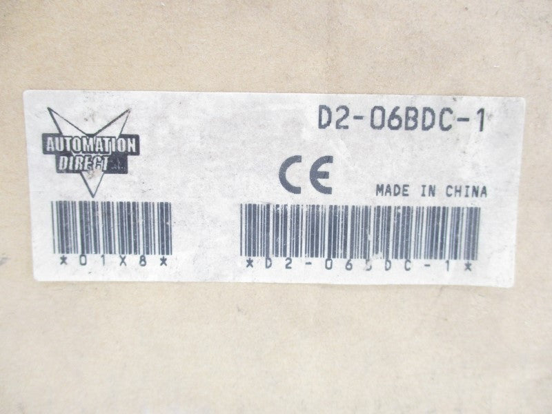 AUTOMATION DIRECT D2-06BDC-1 12/24VDC NSMP