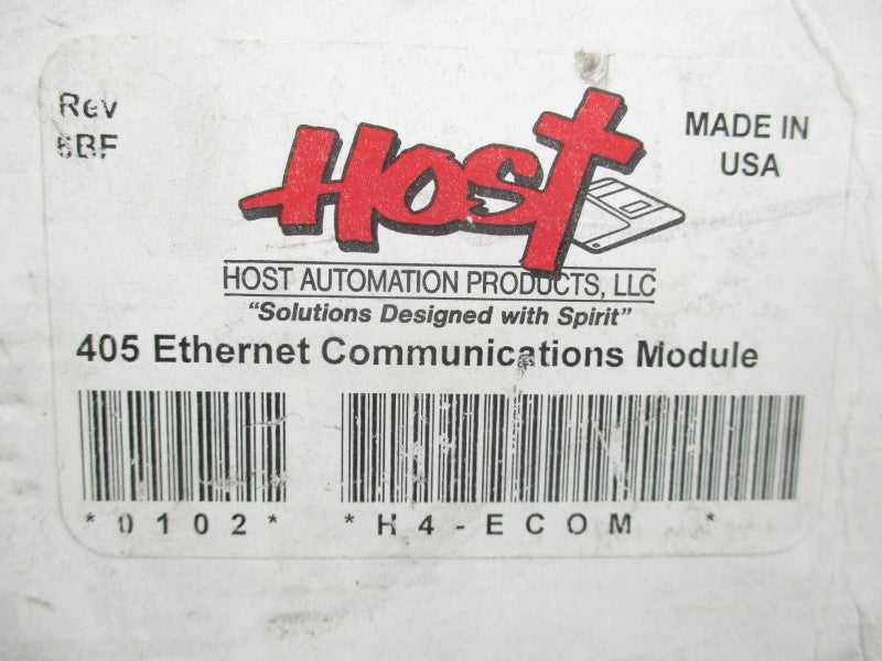 HOST AUTOMATION H4-ECOM 5VDC REV. 6BF NSMP