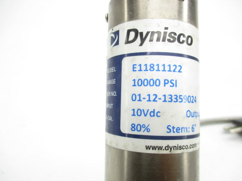 DYNISCO E11811122 10VDC 10000PSI UNMP