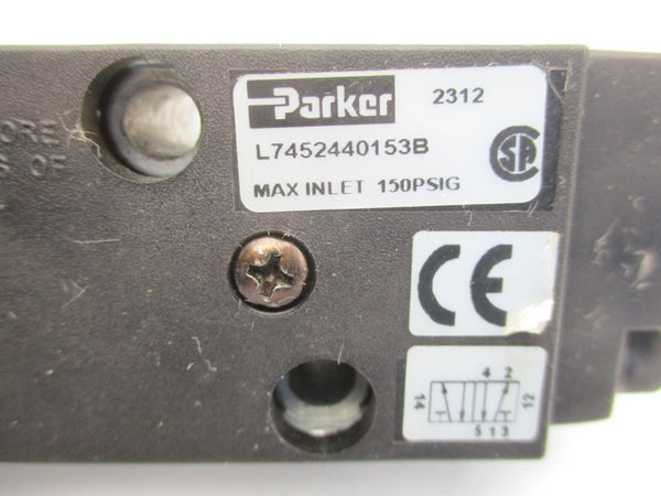 PARKER L7452440153B 110/120V 150PSI 1/4" NSMP