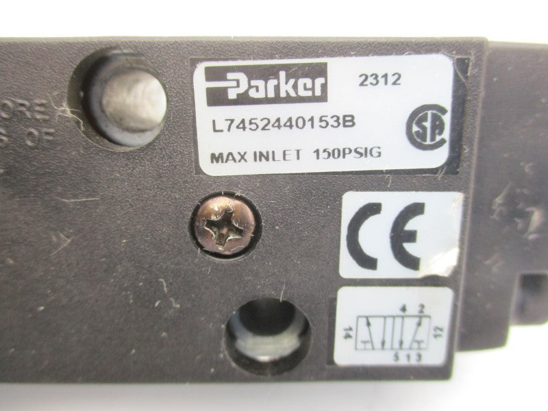 PARKER L7452440153B 110/120V 150PSI 1/4" NSMP