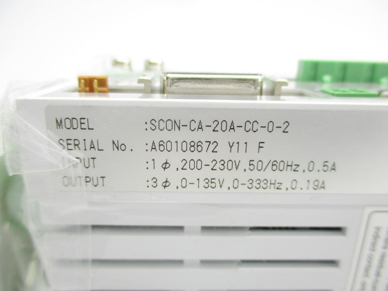 IAI SCON-CA-20A-CC-0-2 200-230V 0.5A NSNP