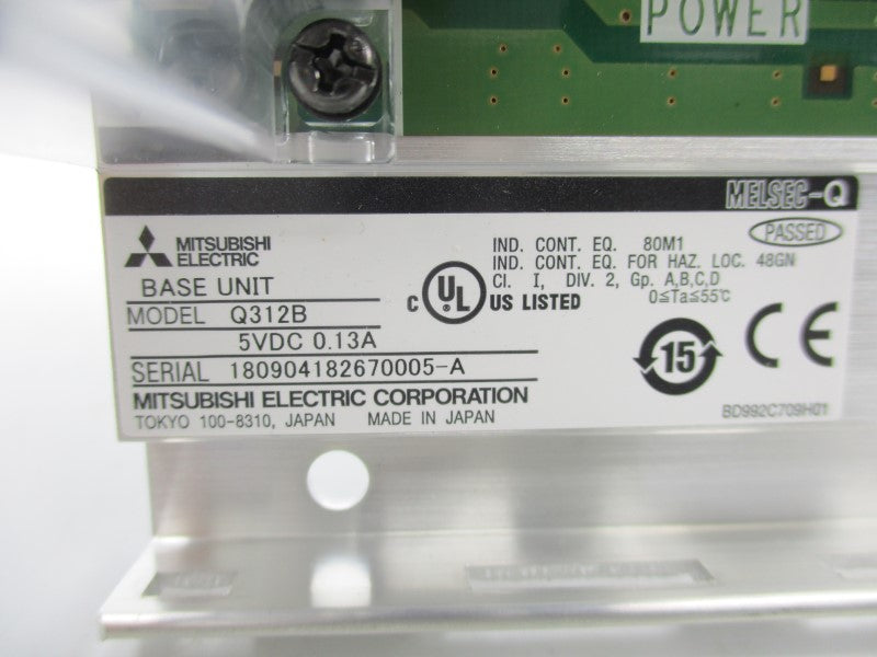 MITSUBISHI ELECTRIC Q312B 5VDC 0.13A NSNP
