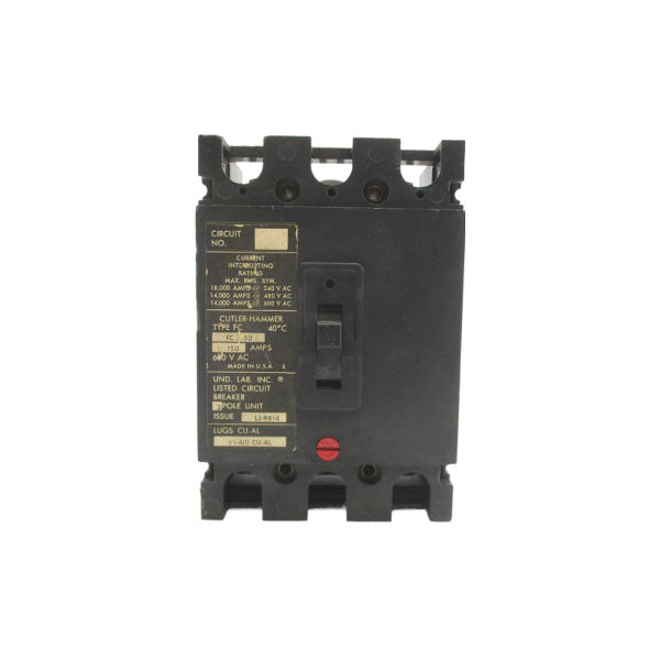 CUTLER HAMMER FC3150 600VAC 150A UNMP